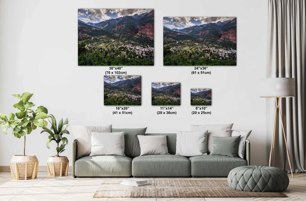 Ouray Colorado: San Juan Mountain Landscape Photography Wall Art
