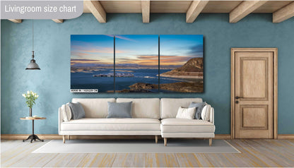 Elephant Butte Lake: State Park Wall Art Print New Mexico Reservoir Landscape Photography Canvas/Metal/Aluminum/Acrylic