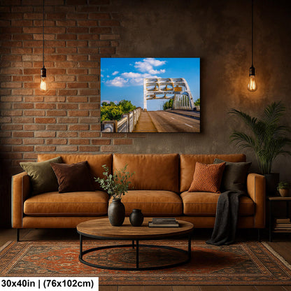 Edmund Pettus Bridge Selma Alabama Photography Wall Art