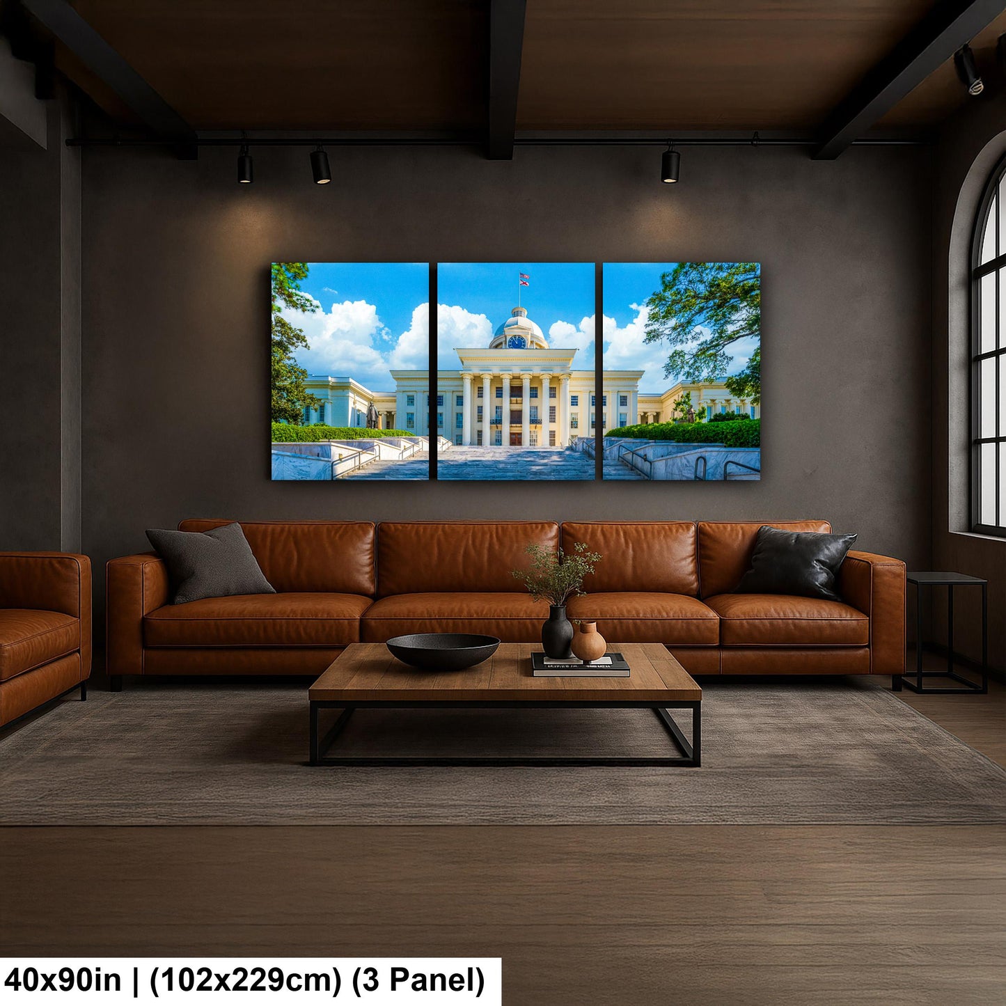 Alabama State Capitol Front Staircase, Montgomery Wall Art Photography