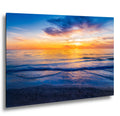Gentle Waves: Bradenton Beach Sunset Anna Maria Island Florida Wall Art