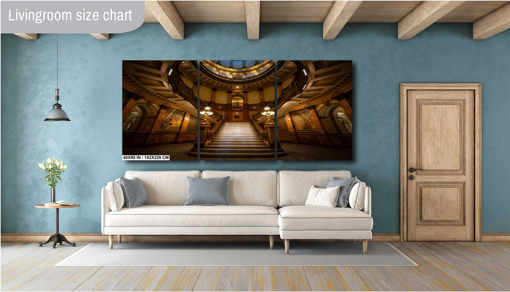 Colorado Capitol Rotunda Print: Denver Historical Architecture Wall Art