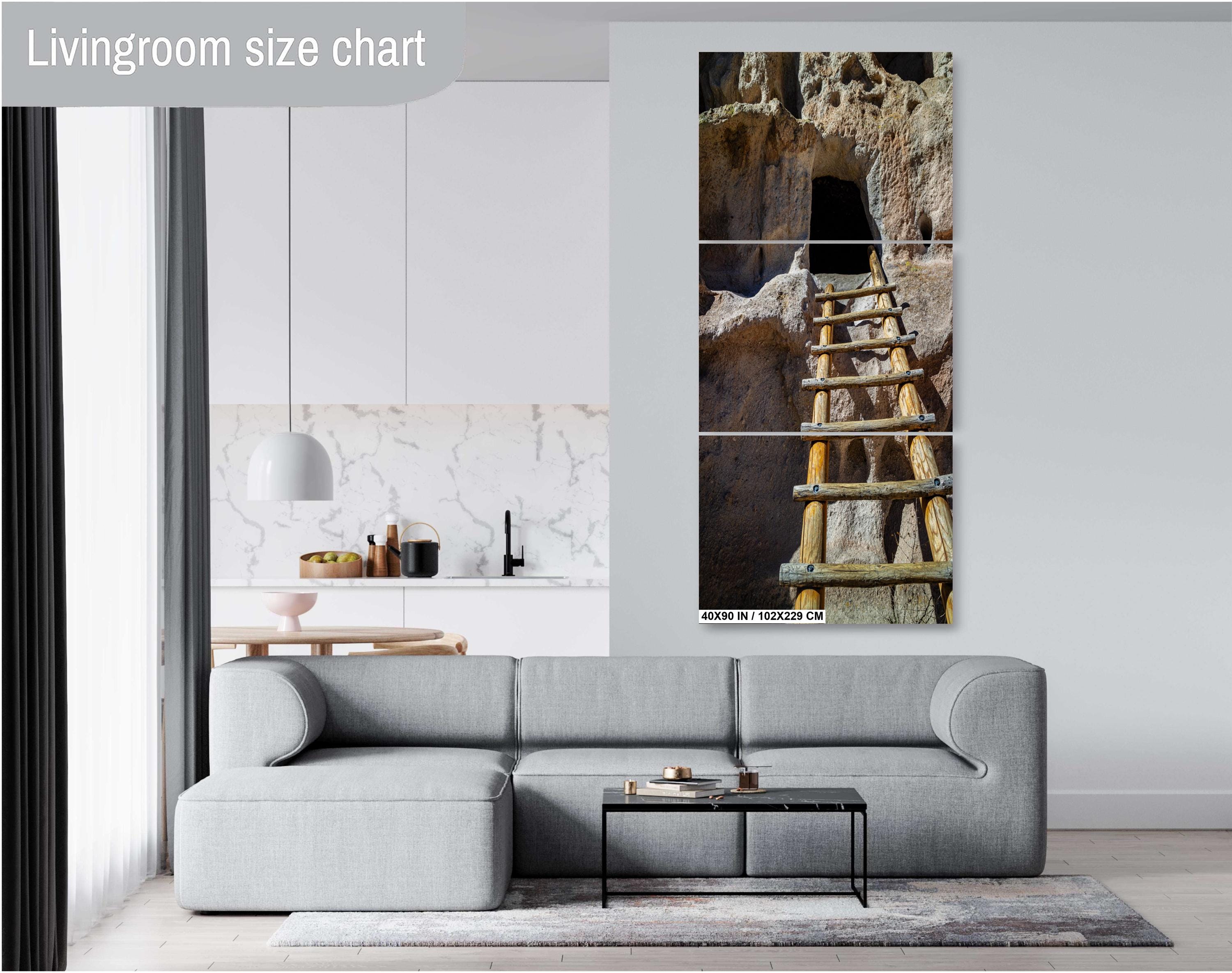 Bandelier National Monument Print: Ancestral Puebloan Cliff Dwelling Ladder