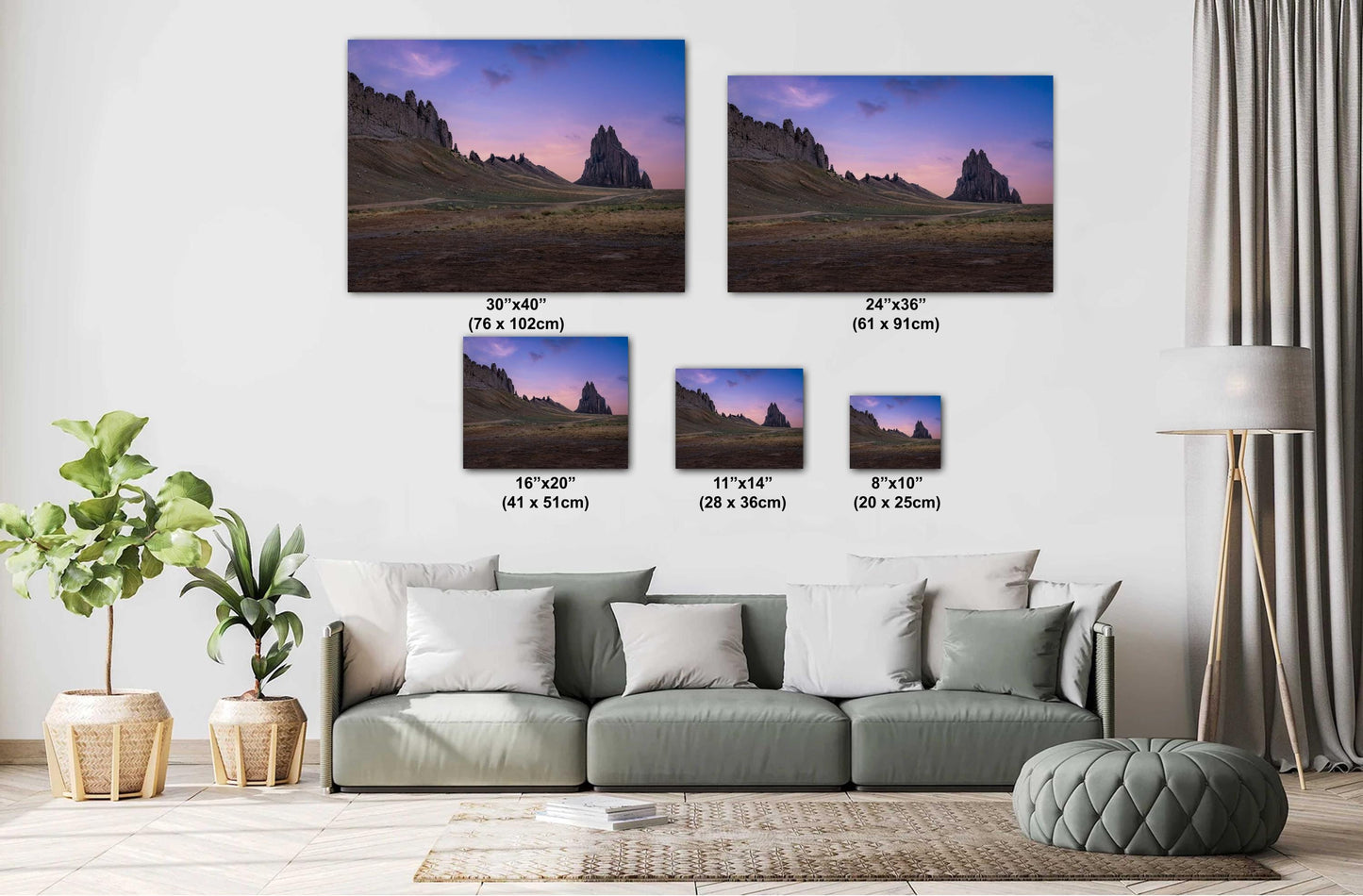 Shiprock New Mexico Photography Print: Monument Valley Wall Art