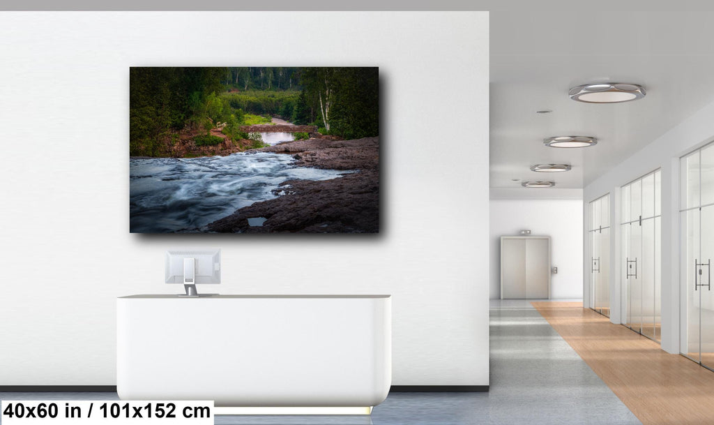 Gooseberry Falls: Minnesota State Park Travel Photography Wall Art