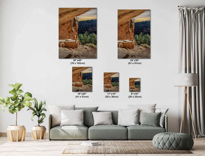 Alcove House Print: Bandelier National Monument Wall Art