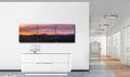 Quartzsite Arizona Sunset Panorama Photography Print, Sonoran Desert Mountain Wall Art