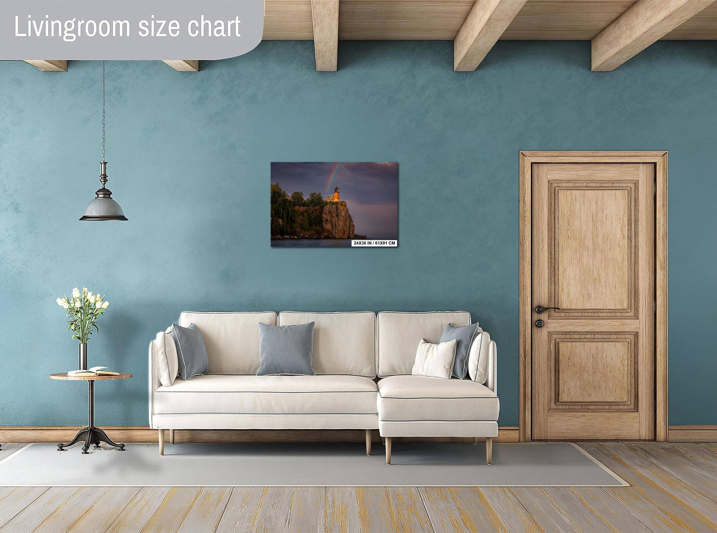 Split Rock Lighthouse Print - Minnesota Wall Art | Lake Superior Decor & Scenic Cliff Artwork