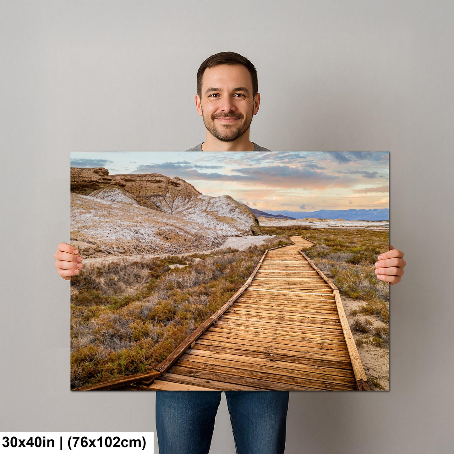 Artist Drive Boardwalk Death Valley National Park California Desert Landscape Photography Print