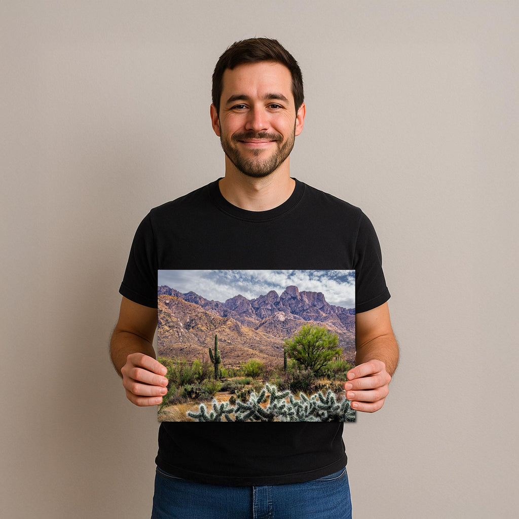 Rugged Desert Beauty Arizona Catalina Mountains Sonoran Landscape Photography Wall Art