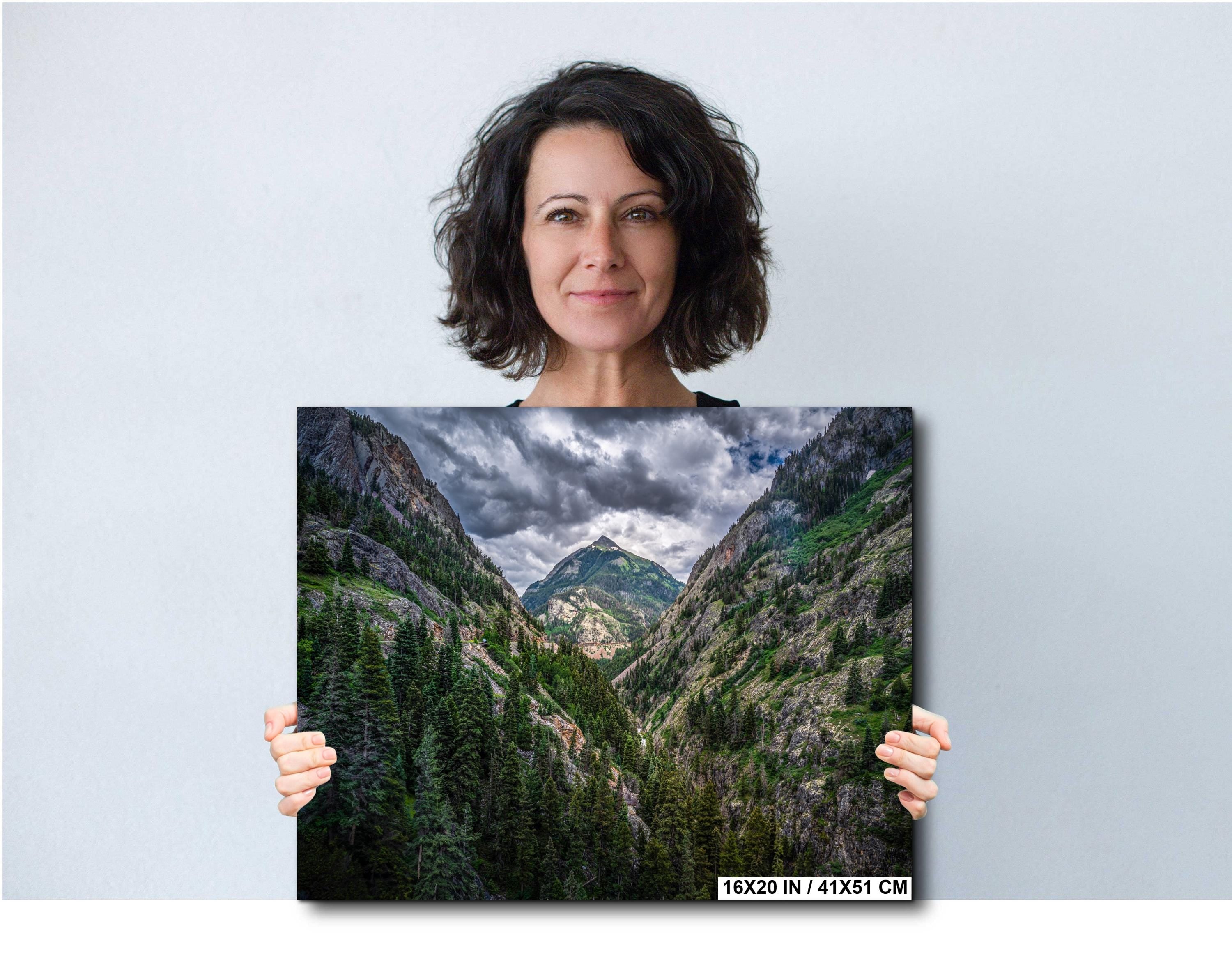 Ouray Colorado Photography Print: San Juan Mountains Valley View