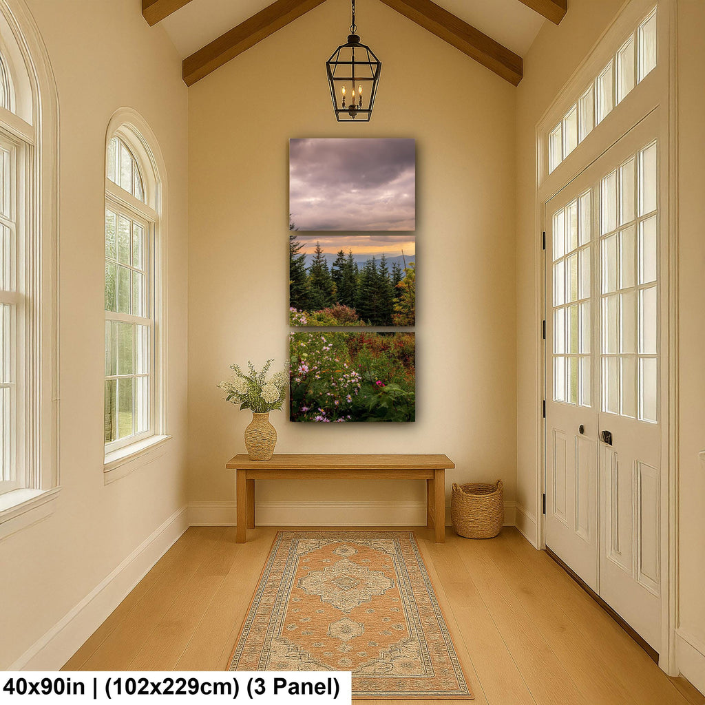 Mountain Bouquet: Great Smoky Mountains Tennessee Wildflower Photo Wall Art