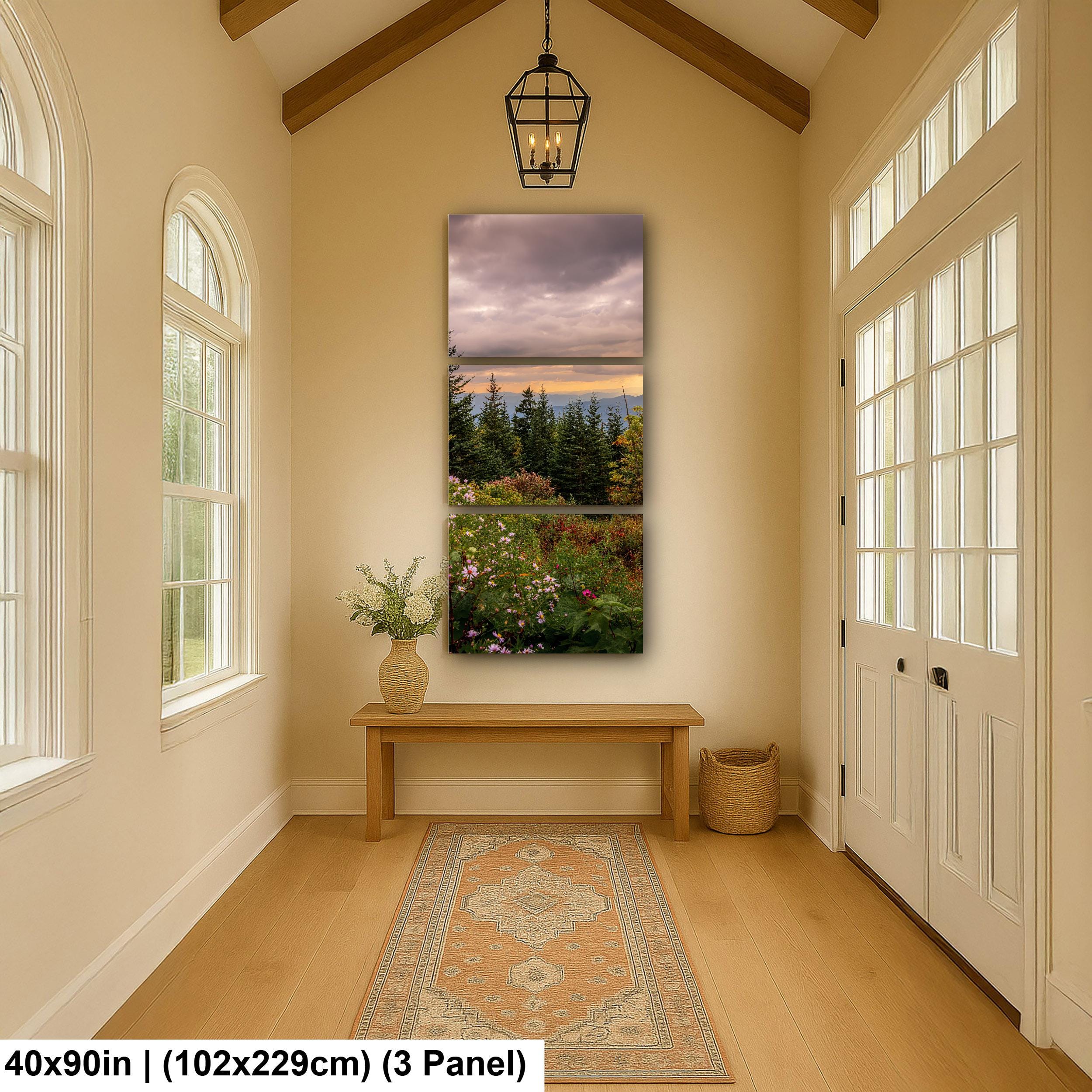 Mountain Bouquet: Great Smoky Mountains Tennessee Wildflower Photo Wall Art
