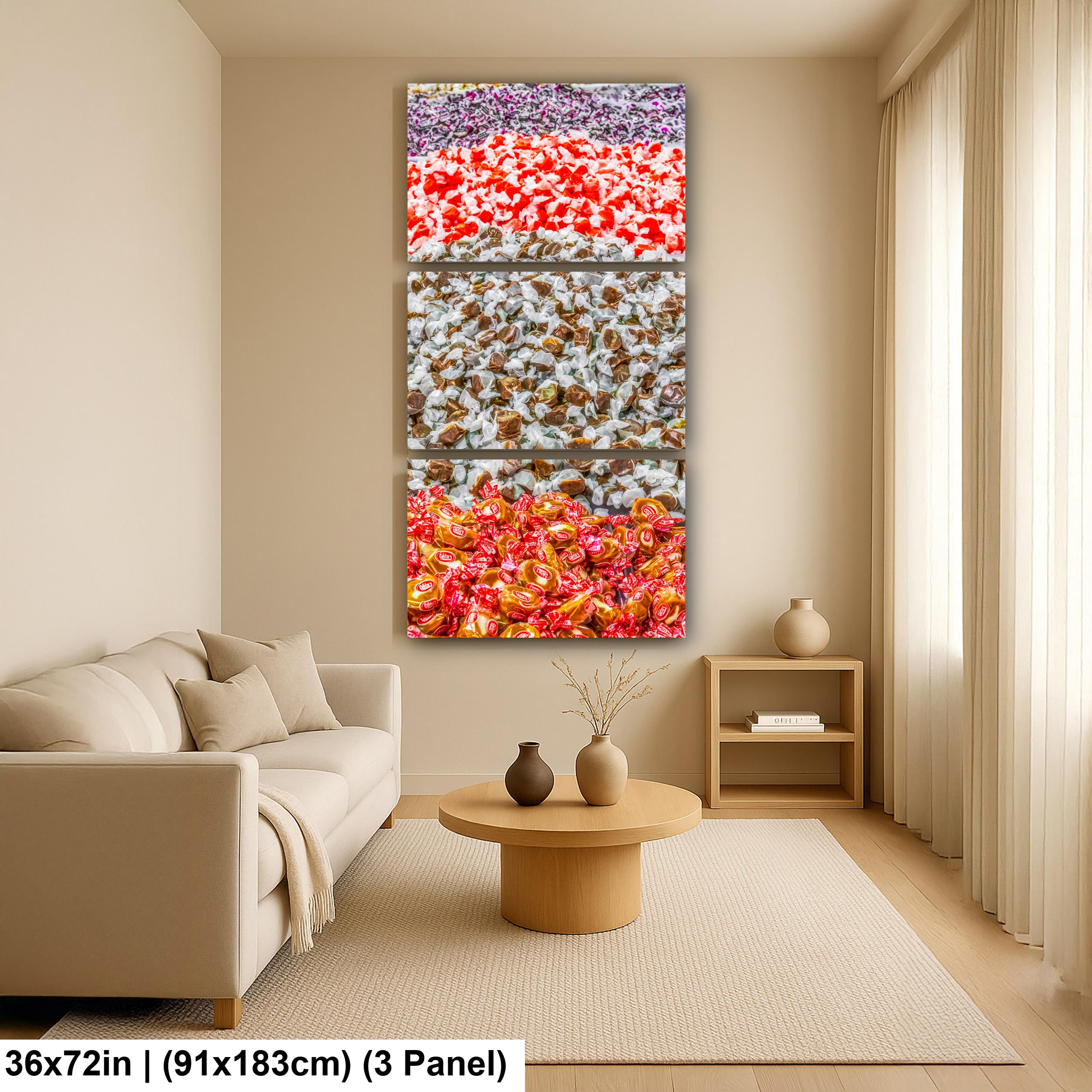 Salt Water Taffy Wall Decor, Colorful Candy Fine Art Photography Print, Kitchen Art, Sweet Shop Poster