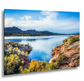 Lake Mead Desert Landscape with Mountain Views Nevada Arizona Border Photography Print