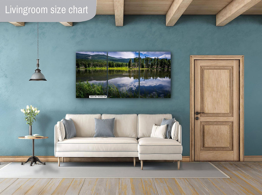 Rocky Mountain National Park Print: Colorado Lake Reflection Photography