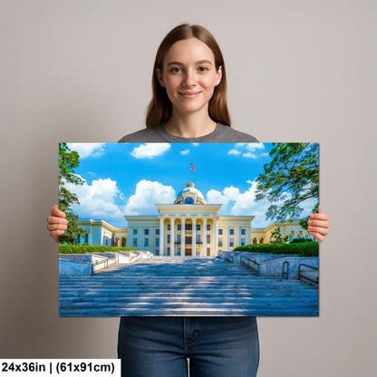 Alabama State Capitol Front Staircase, Montgomery Wall Art Photography
