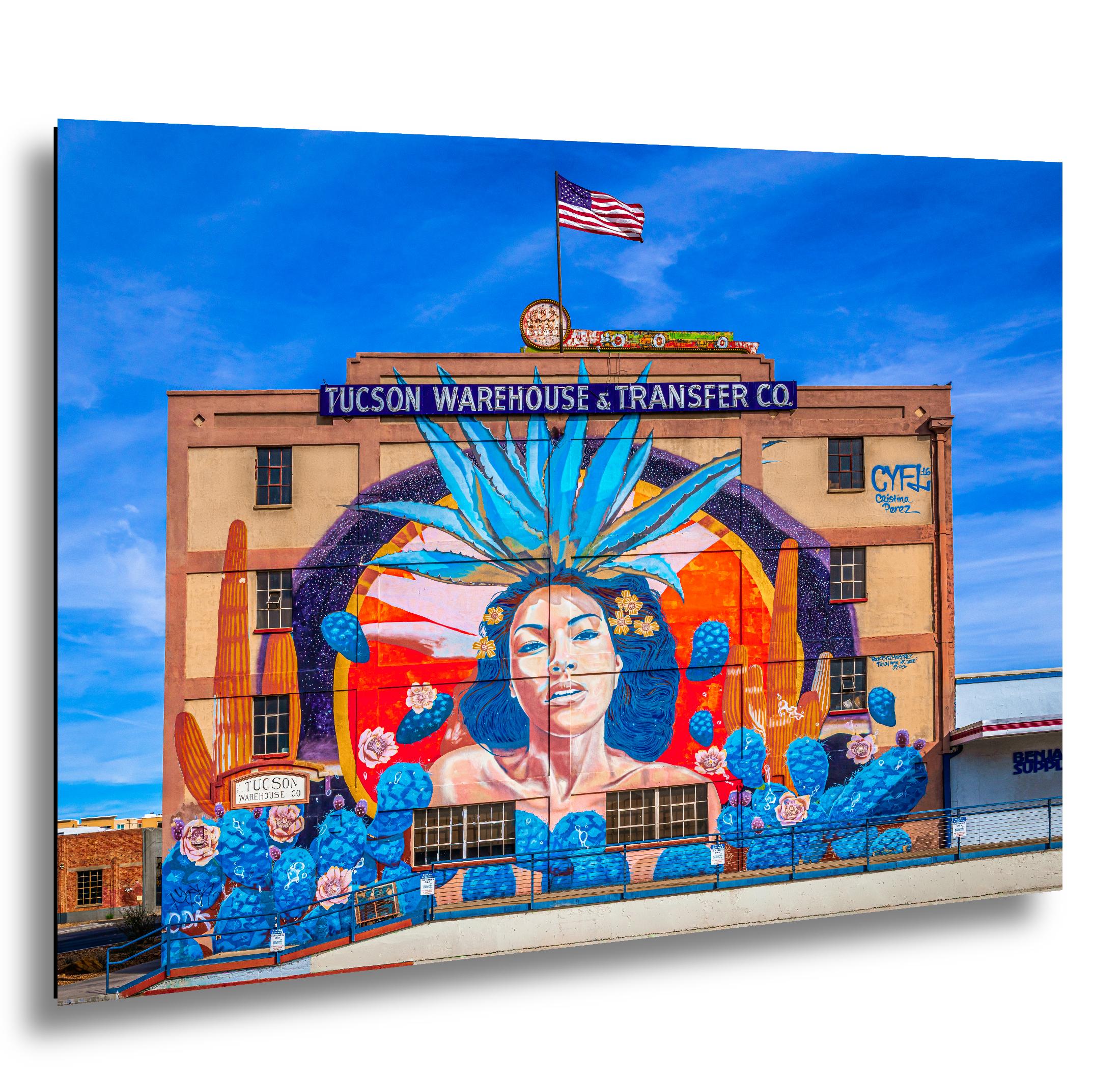 Tucson Mural Warehouse and Transfer Co Arizona Urban Photography Wall Art Decor