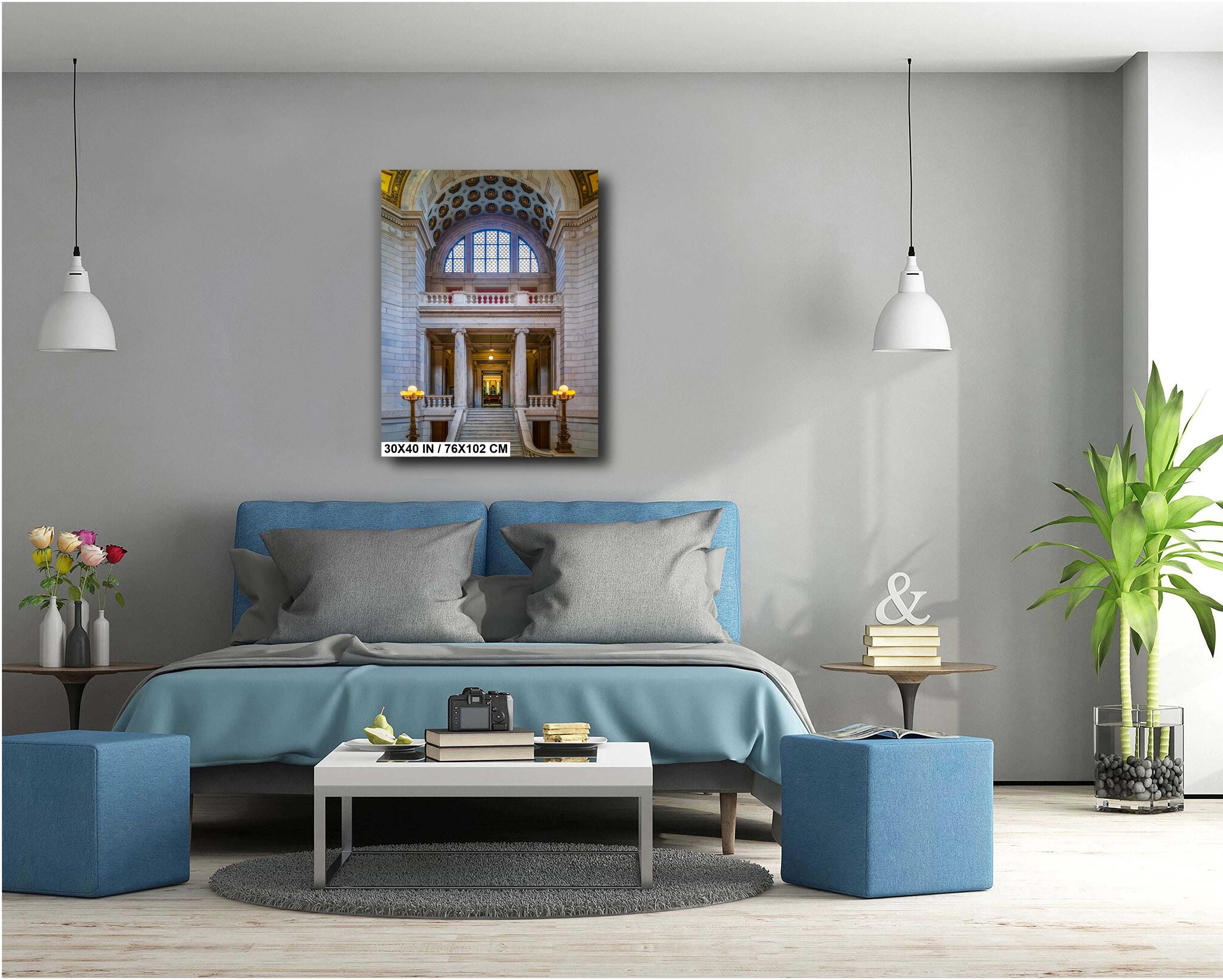 Rhode Island State House: A Portrait of Governance Wall Art Print Providence Rhode Island Portrait Photography Aluminum/Acrylic/Metal/Canvas