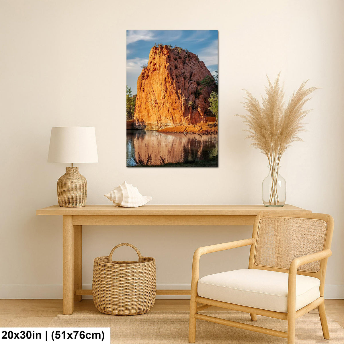 Stone Reflections: Red Rock Canyon Colorado Springs Photography Wall Art