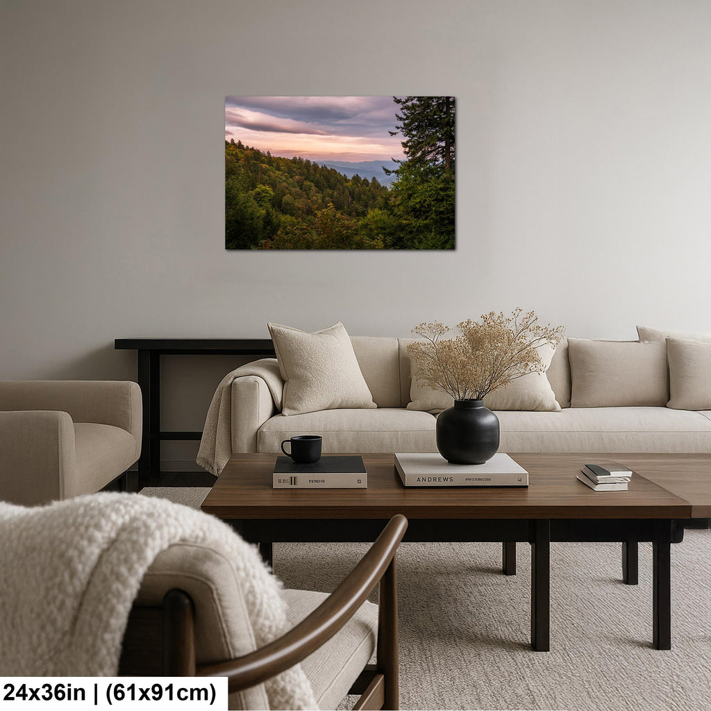 Evergreen Ridge: Great Smoky Mountains National Park TN NC Photo Wall Art