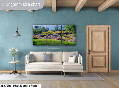 Voyageurs National Park Ellsworth Rock Gardens Stone Marker Photography Print