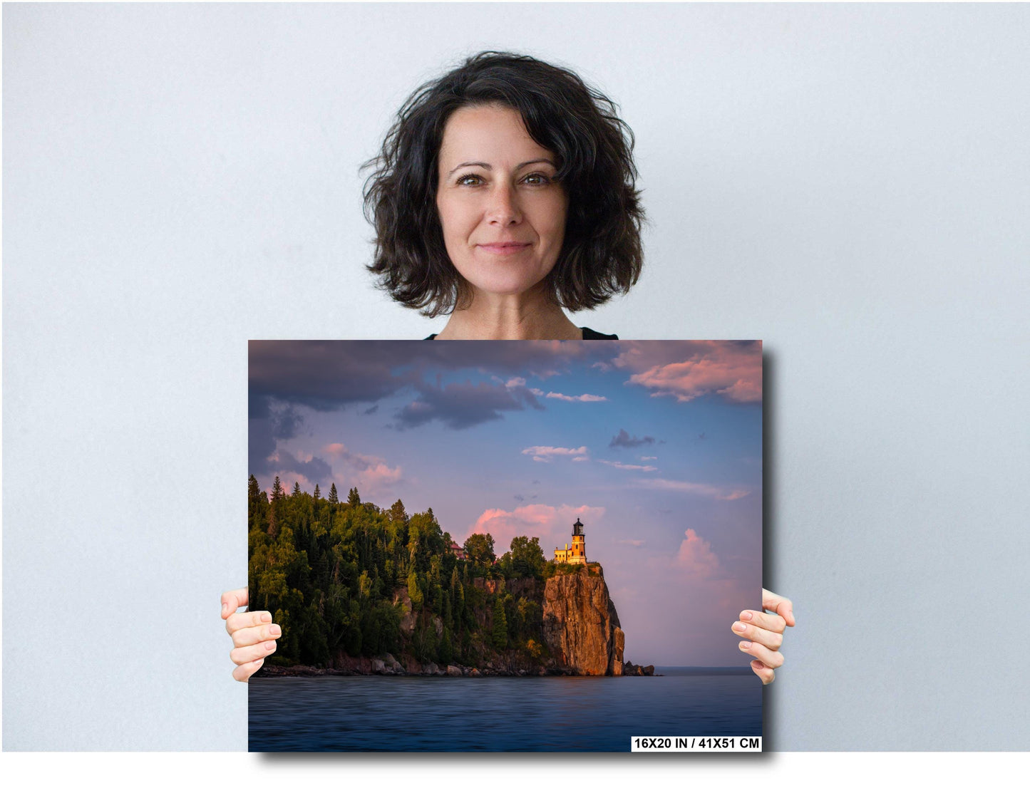 Split Rock Lighthouse Print – Lake Superior Wall Art | North Shore Canvas Decor