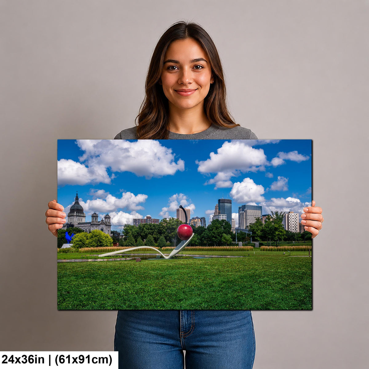 Twin Cities Icon: Spoonbridge Cherry Minneapolis Minnesota Photo Wall Art