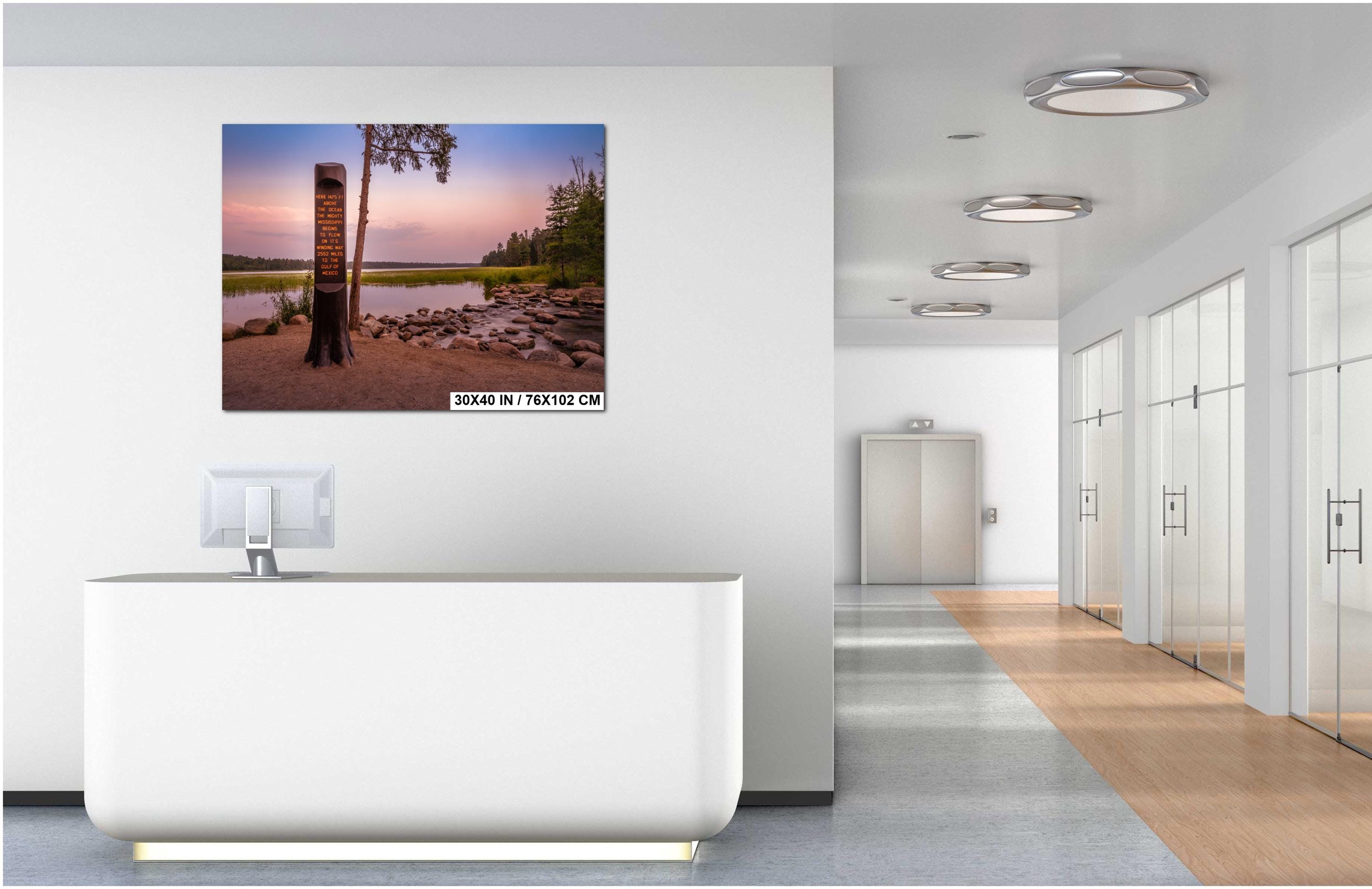 Lake Itasca Sunset: Mississippi Headwaters Nature Photography Wall Art