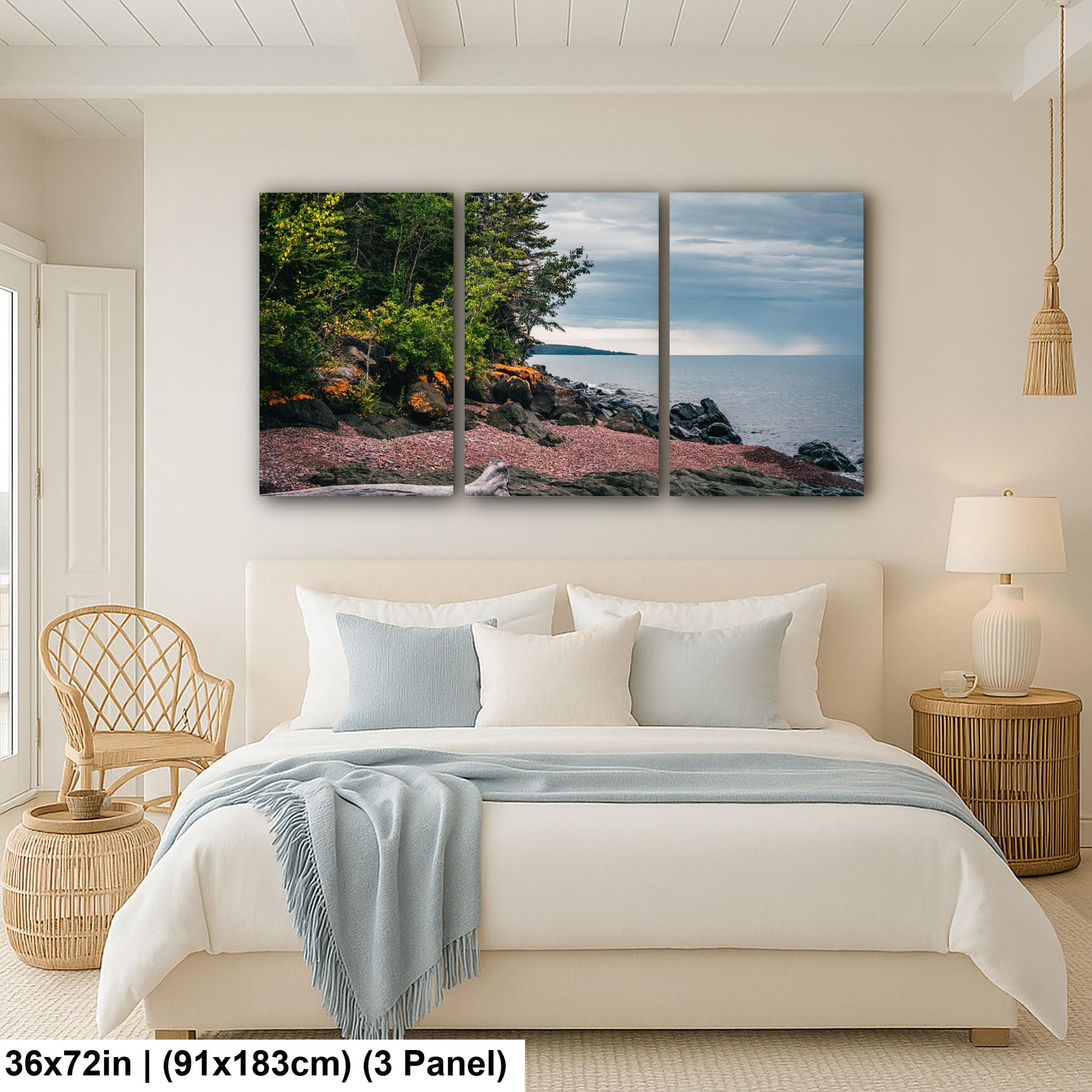 Rocky Lake Superior Shoreline at Grand Portage Minnesota Photography Print