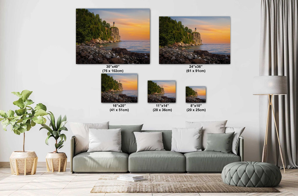 Split Rock Lighthouse: Lake Superior North Shore Photography Wall Art