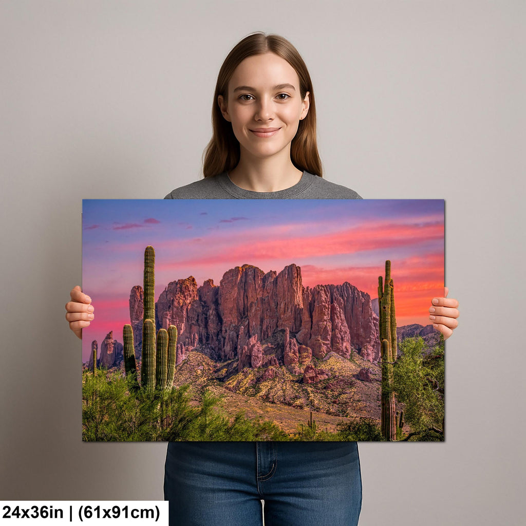 Superstition Mountains Arizona Desert Landscape Photography Wall Art