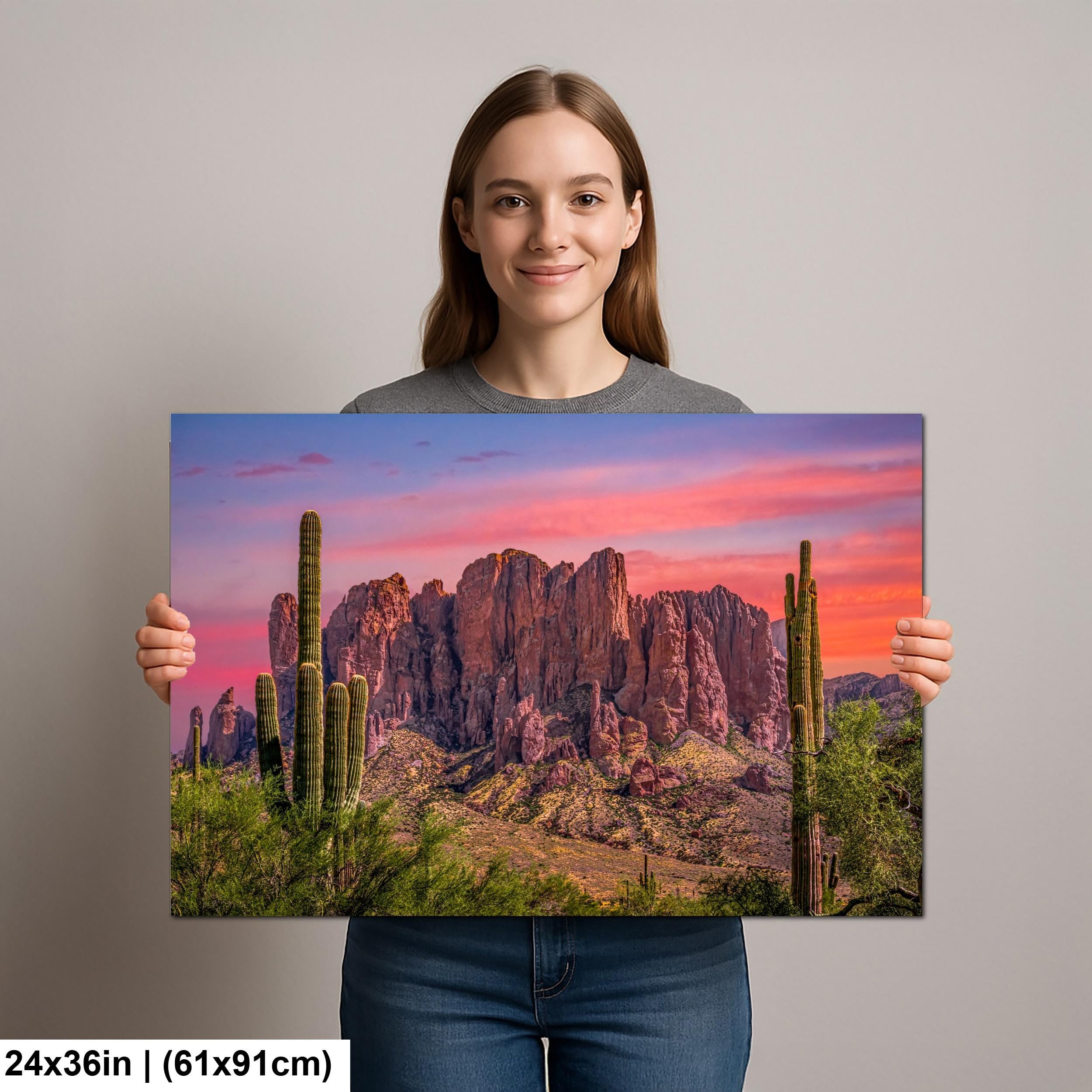 Superstition Mountains Arizona Desert Landscape Photography Wall Art
