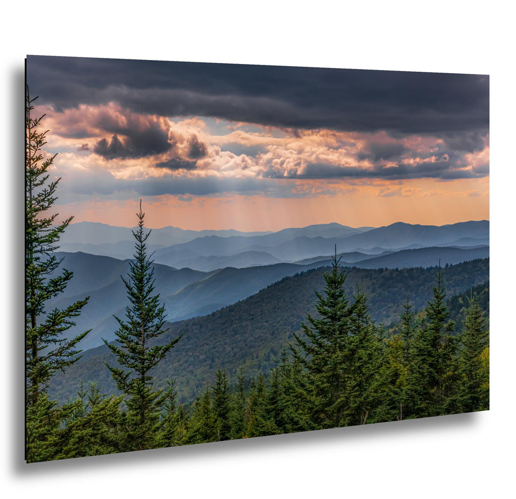 Ridge After Ridge: Great Smoky Mountains Tennessee Landscape Photo Wall Art