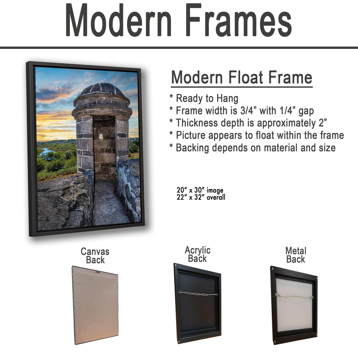 Historic Watch: Castillo de San Marcos St Augustine Florida Photo Wall Art