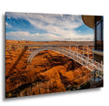 Glen Canyon Dam Bridge Over Colorado River Page Arizona Photography Print, Southwest Wall Art
