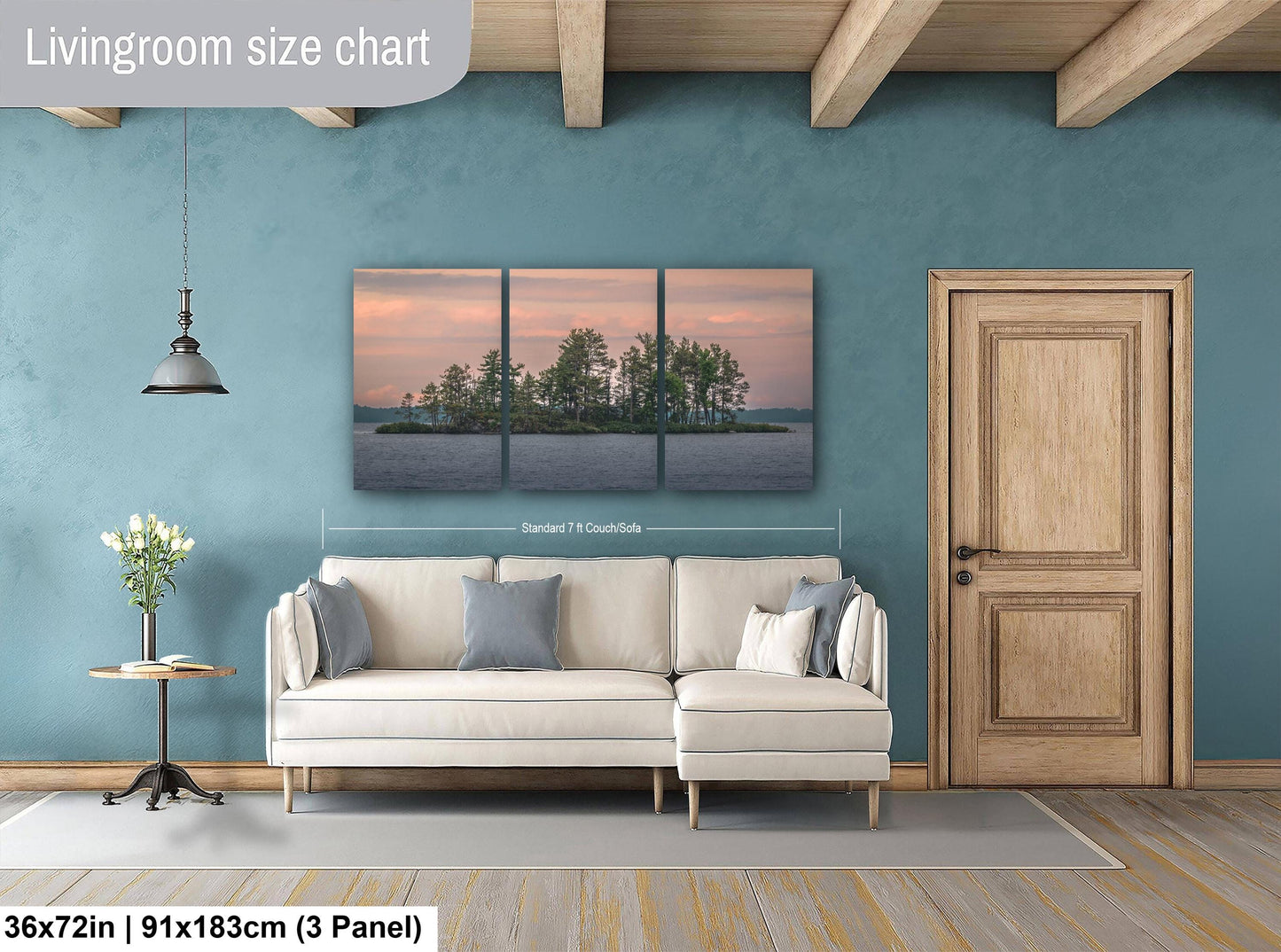 Voyageurs National Park Sunset: Pine Island Lake Scene, Minnesota Nature Photography Wall Art