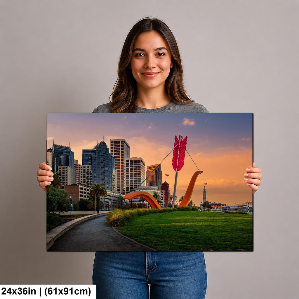 Giant Arrow: Cupid's Span San Francisco California Photography Wall Art