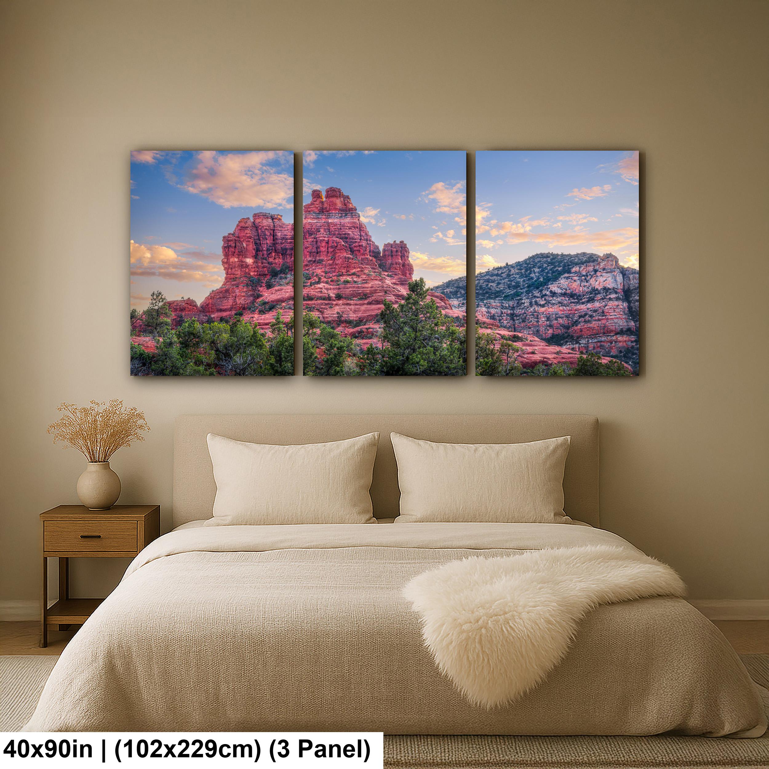 Sedona Bell Rock Hike Photography Print, Red Rock Landscape, Arizona Desert Wall Art, Southwest Home Decor