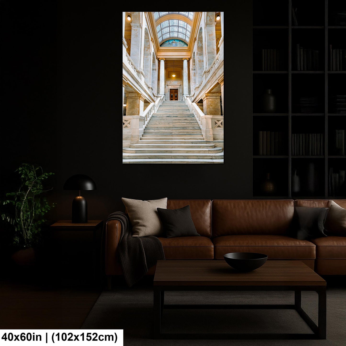 Arkansas State Capitol Marble Staircase, Little Rock Arkansas, Photography Wall Art