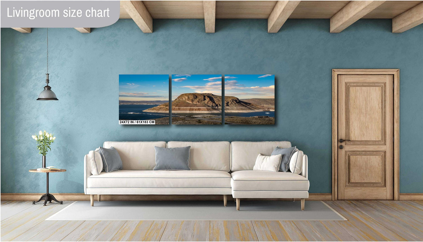 Elephant Butte Lake State Park Photography Print: New Mexico Landscape Wall Art