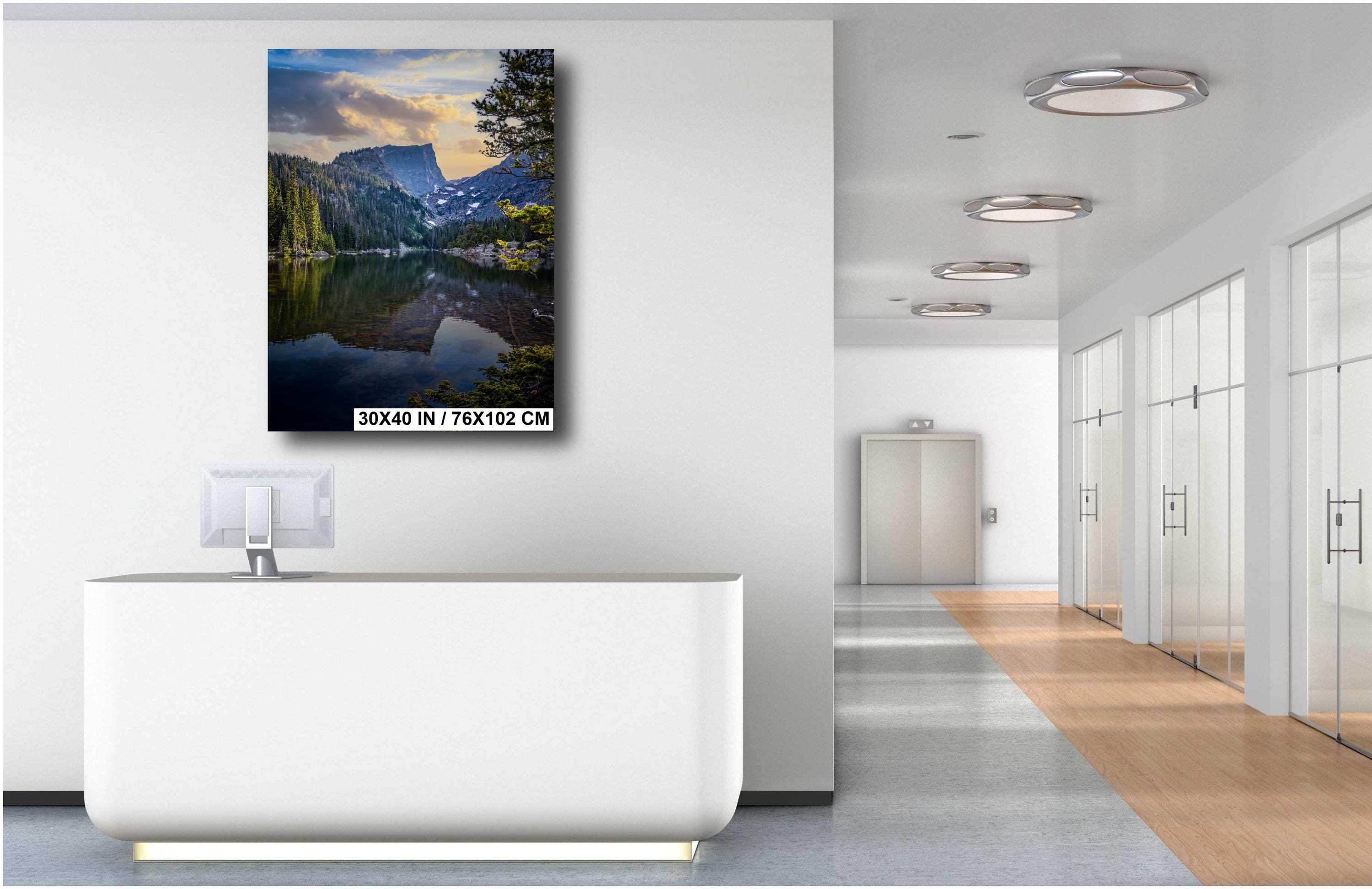 Dream Lake Sunrise Print: Rocky Mountain National Park Photography