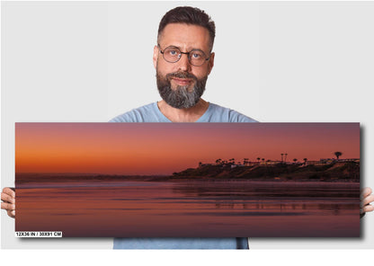 San Clemente Sunset Seascape Photography: California Coastal Wall Art