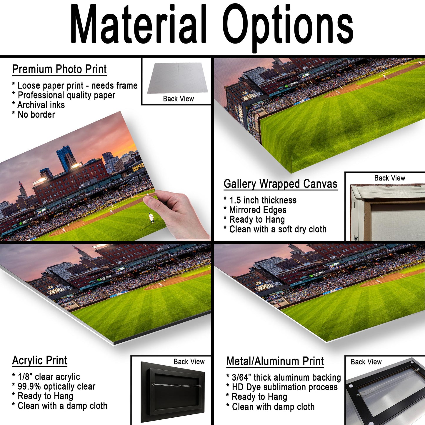 St. Paul Saints Baseball CHS Field Twilight Photography Print, Downtown Minnesota Stadium Art, Urban Ballpark Decor