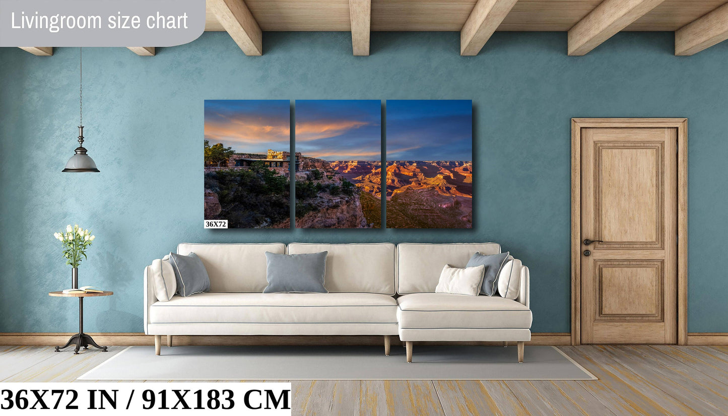 Grand Canyon Mary Colter's Lookout Studio Landscape Photography Wall Art