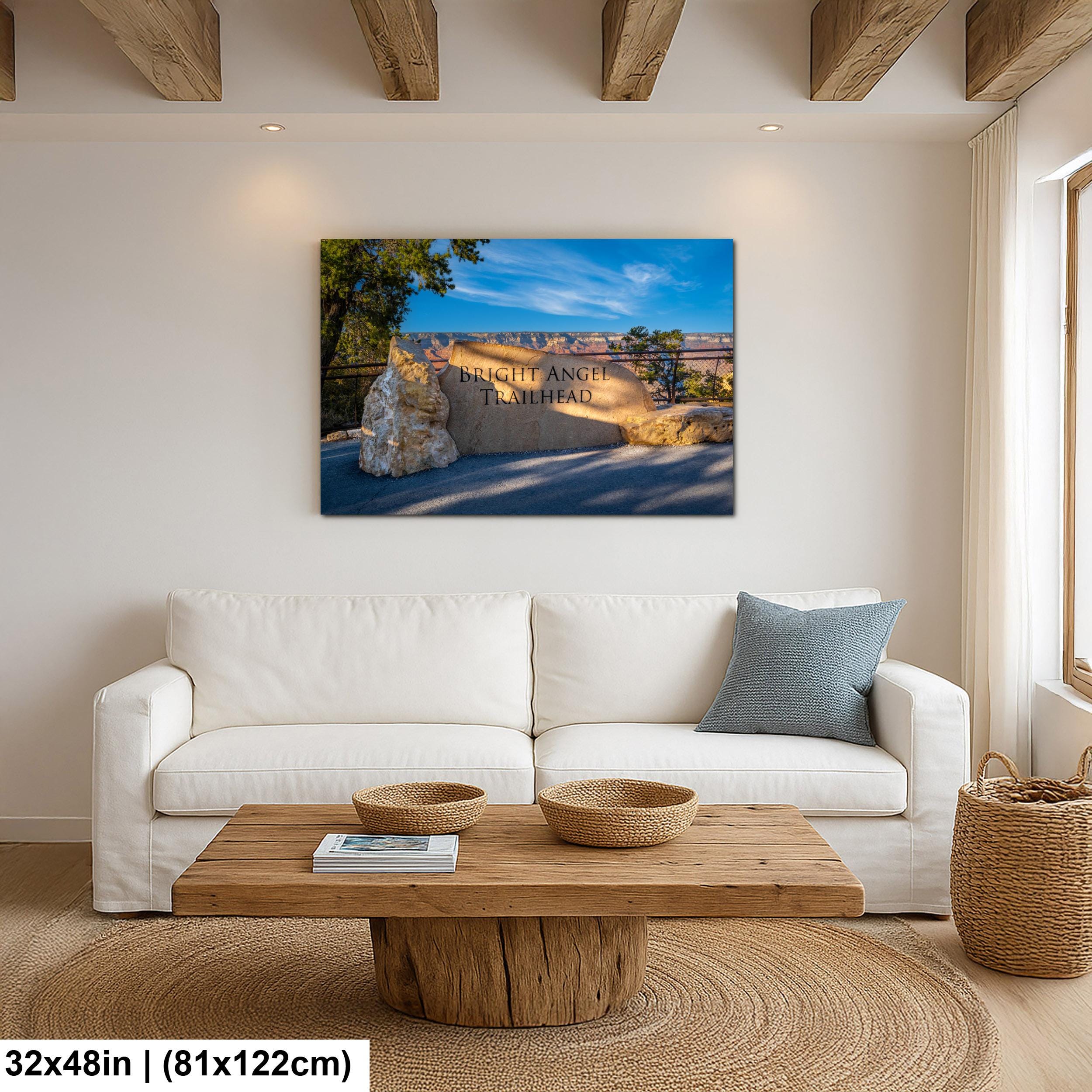 Bright Angel Trailhead Grand Canyon Photography Wall Art