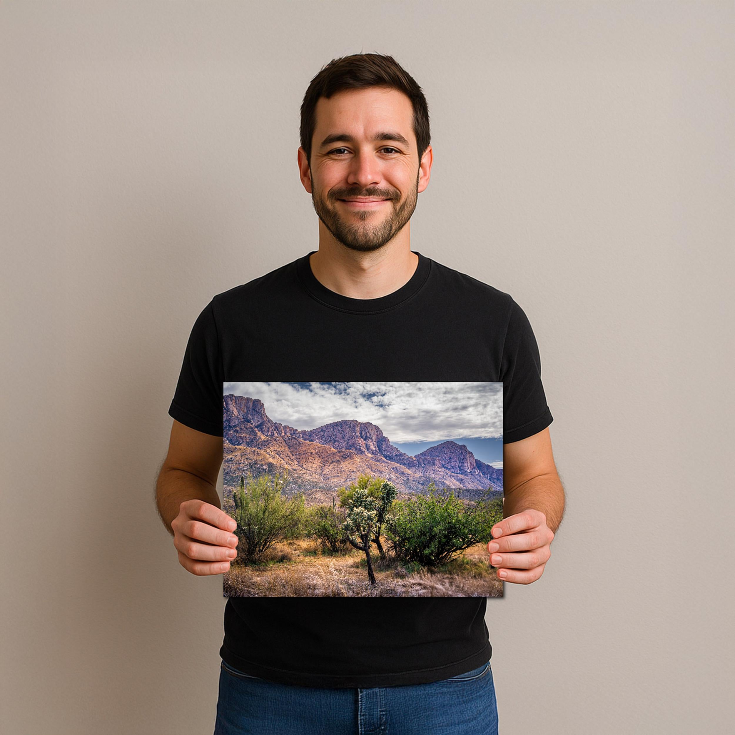 Catalina Mountains Scenic View Arizona Desert Sonoran Landscape Nature Photography Wall Art