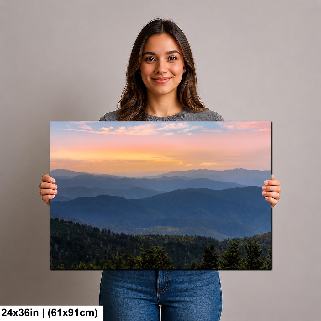 Endless Ridges: Great Smoky Mountains National Park TN NC Photo Wall Art