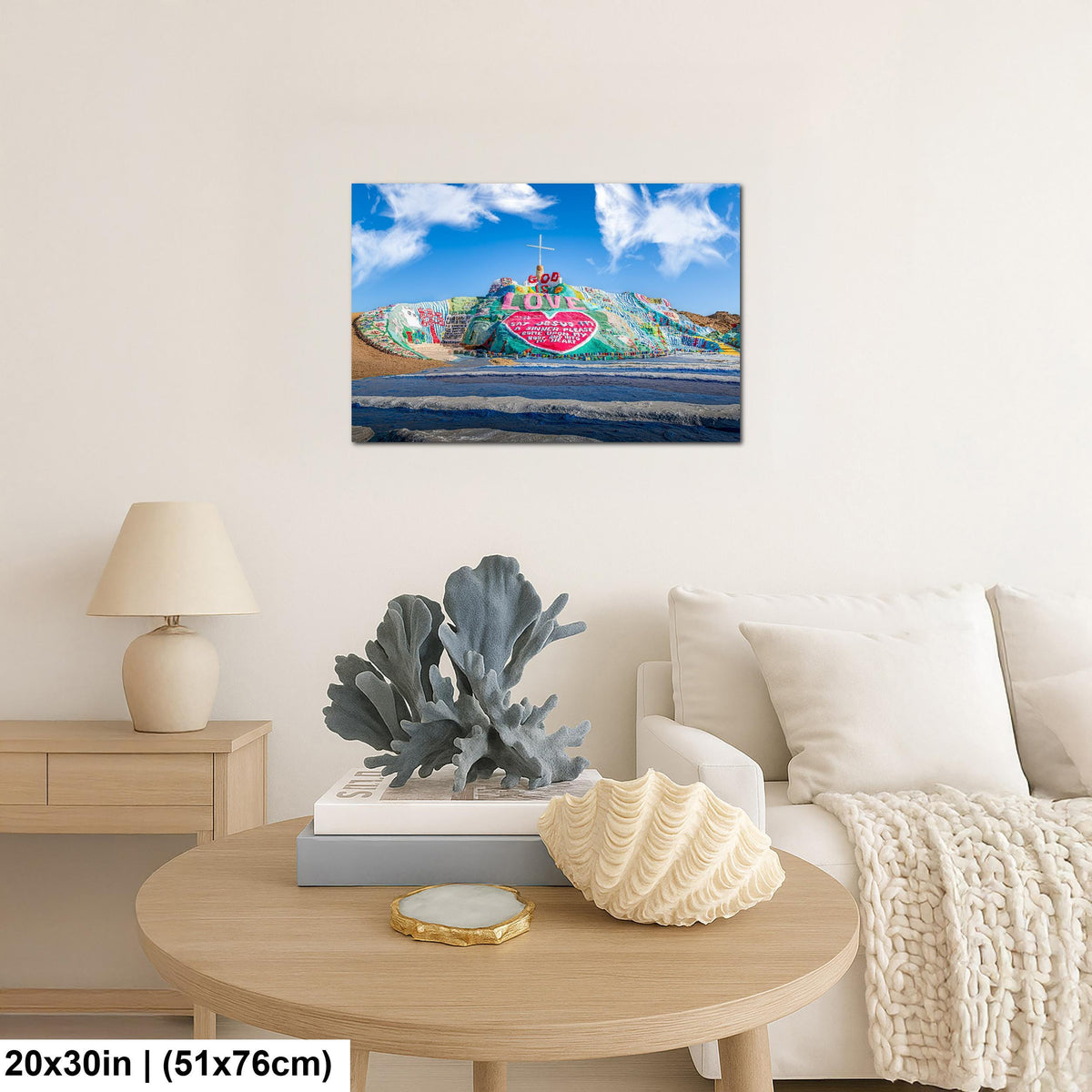Salvation Mountain: Slab City California Colorful Folk Art Photo Wall Art