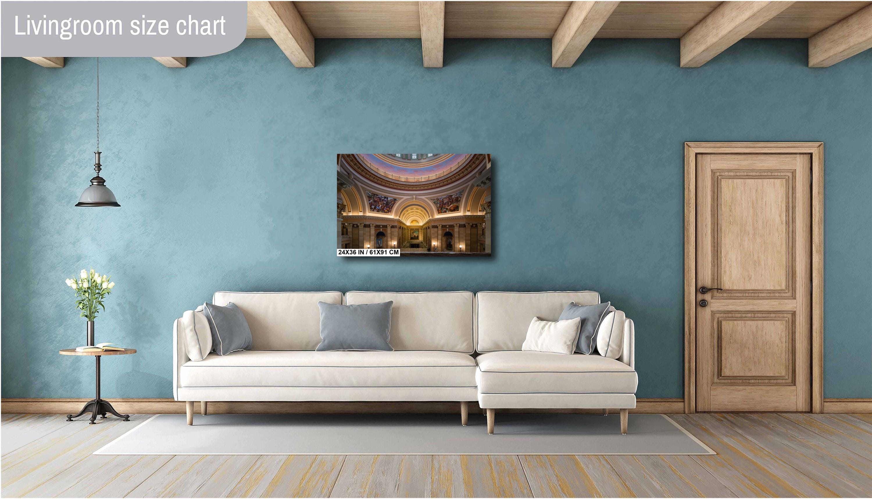 Oklahoma Capitol Rotunda Print: Historic Architecture Wall Art